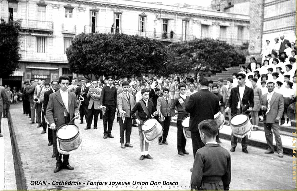 Oran - Cathedrale - Fanfarre Joyeuse-Union Don-Bosco.jpg